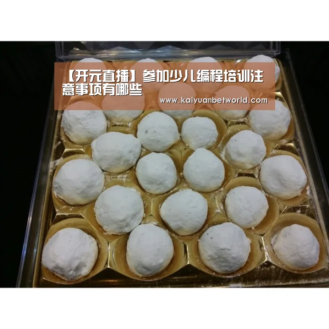 【开元直播】参加少儿编程培训注意事项有哪些(图1) 开元直播